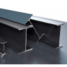 Двутавр нержавеющий г/к AISI 304L IPN 80 (INP) 80х42х3,9х5,9 мм DIN 1025-3